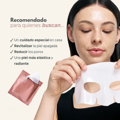 Mascarillas Facial BIO-COLLAGEN 5 Unidades - Elimina Arrugas