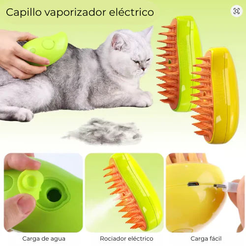 Cepillo de Vapor Mascotas